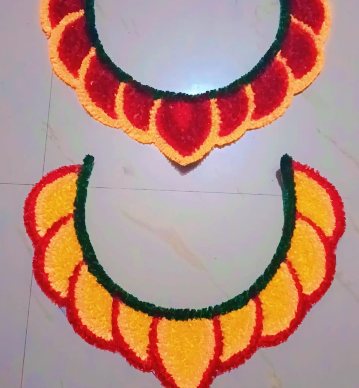 Ganapati decoration detail